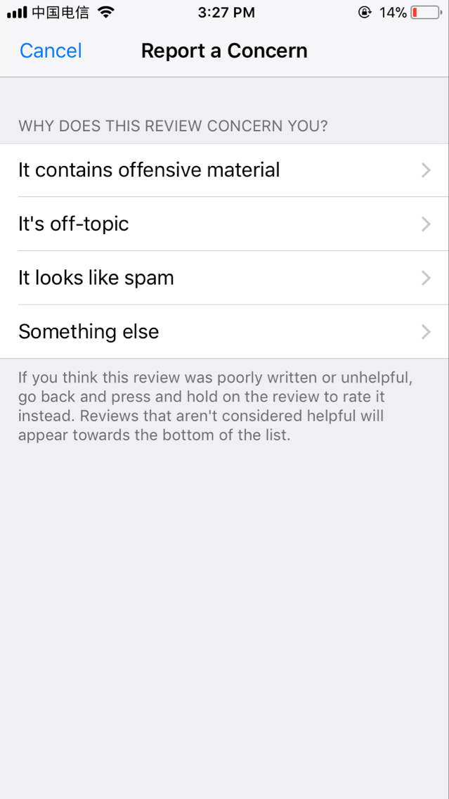 刚刚APPStore上线了一个新功能